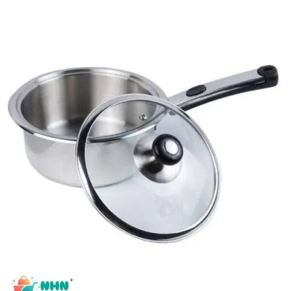 Stainless Steel Double Bottom Saucepan – Ideal for Tea Making & Milk Boiling
