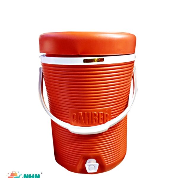 Summer Water Cooler – Portable Orange Color Non-Electric Water Dispenser for Home & Outdoor Use